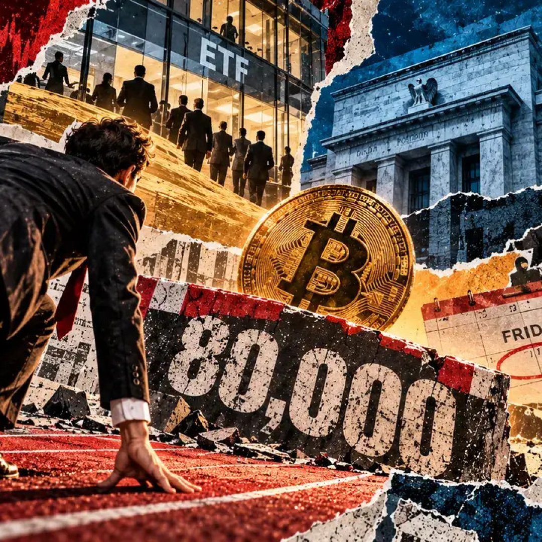 Bitcoin's $80,000 Support Tested Amid Inflation Data and ETF Inflows